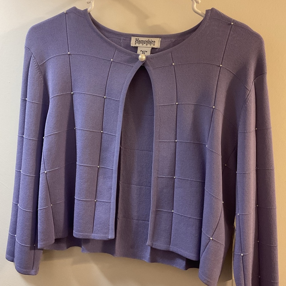 Purple sweater